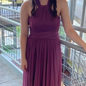 David's Bridal Bridesmaid dress in Chianti, size 4